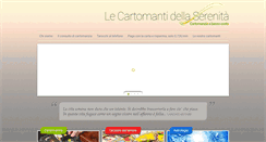 Desktop Screenshot of cartomantidellaserenita.com